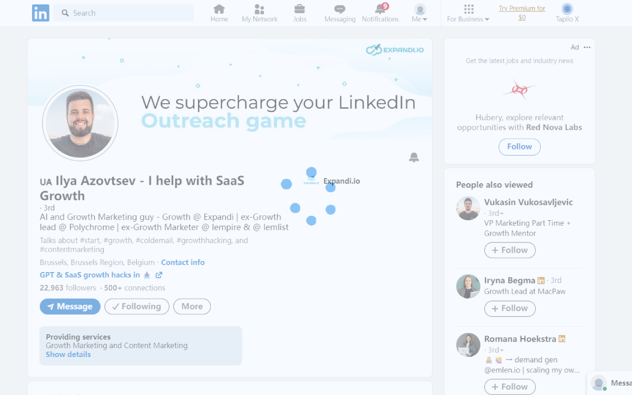 CRM 与 LinkedIn for Salesforce 集成 chrome谷歌浏览器插件_扩展第1张截图