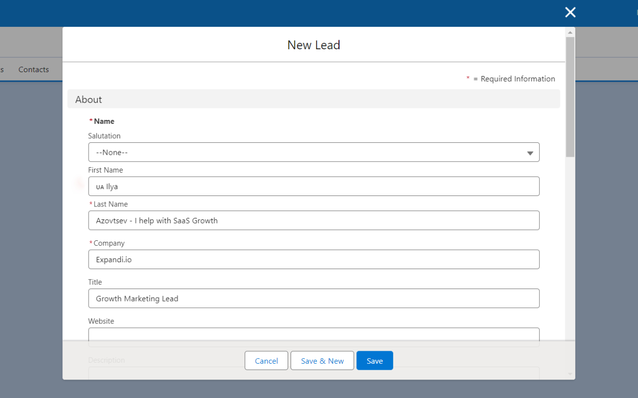 CRM 与 LinkedIn for Salesforce 集成 chrome谷歌浏览器插件_扩展第2张截图