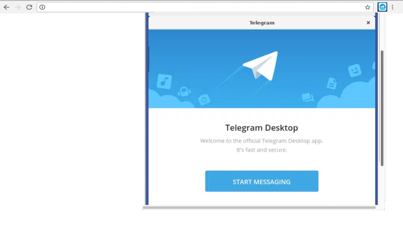 Telegram 桌面在线 chrome谷歌浏览器插件_扩展第3张截图