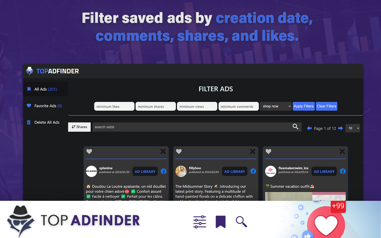 Top Ad Finder chrome谷歌浏览器插件_扩展第1张截图