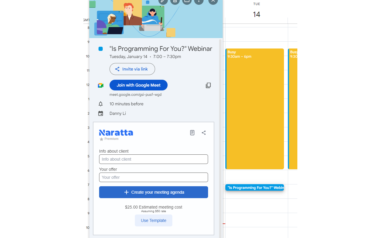 Naratta chrome谷歌浏览器插件_扩展第3张截图