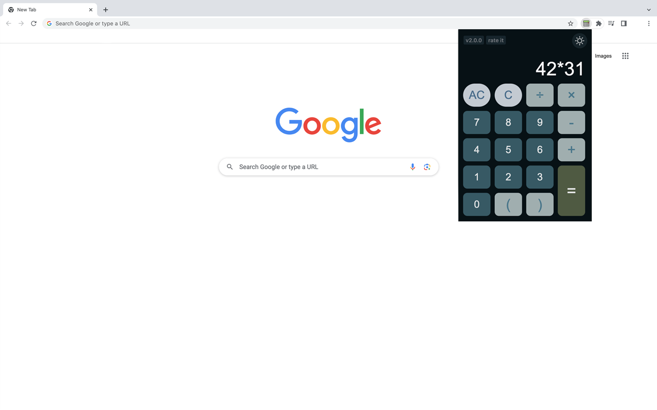 EasyCalc - Simple Calculator chrome谷歌浏览器插件_扩展第3张截图