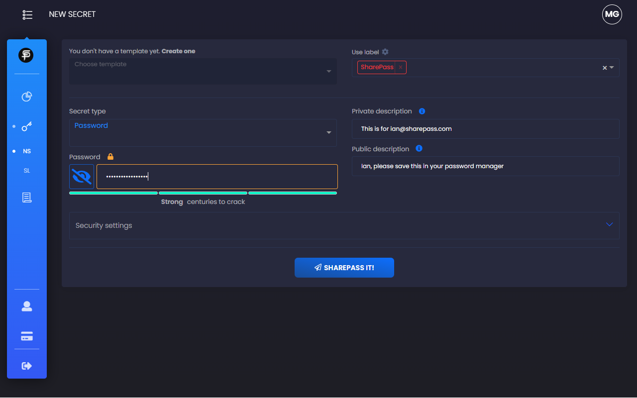 SharePass chrome谷歌浏览器插件_扩展第4张截图