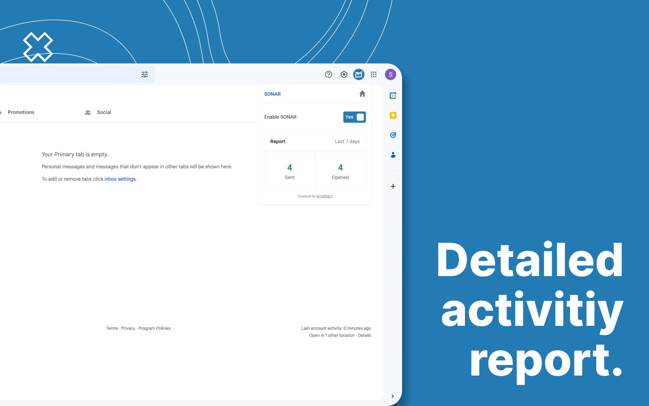 SONAR Email Tracker for Gmail - Secure & Free chrome谷歌浏览器插件_扩展第3张截图