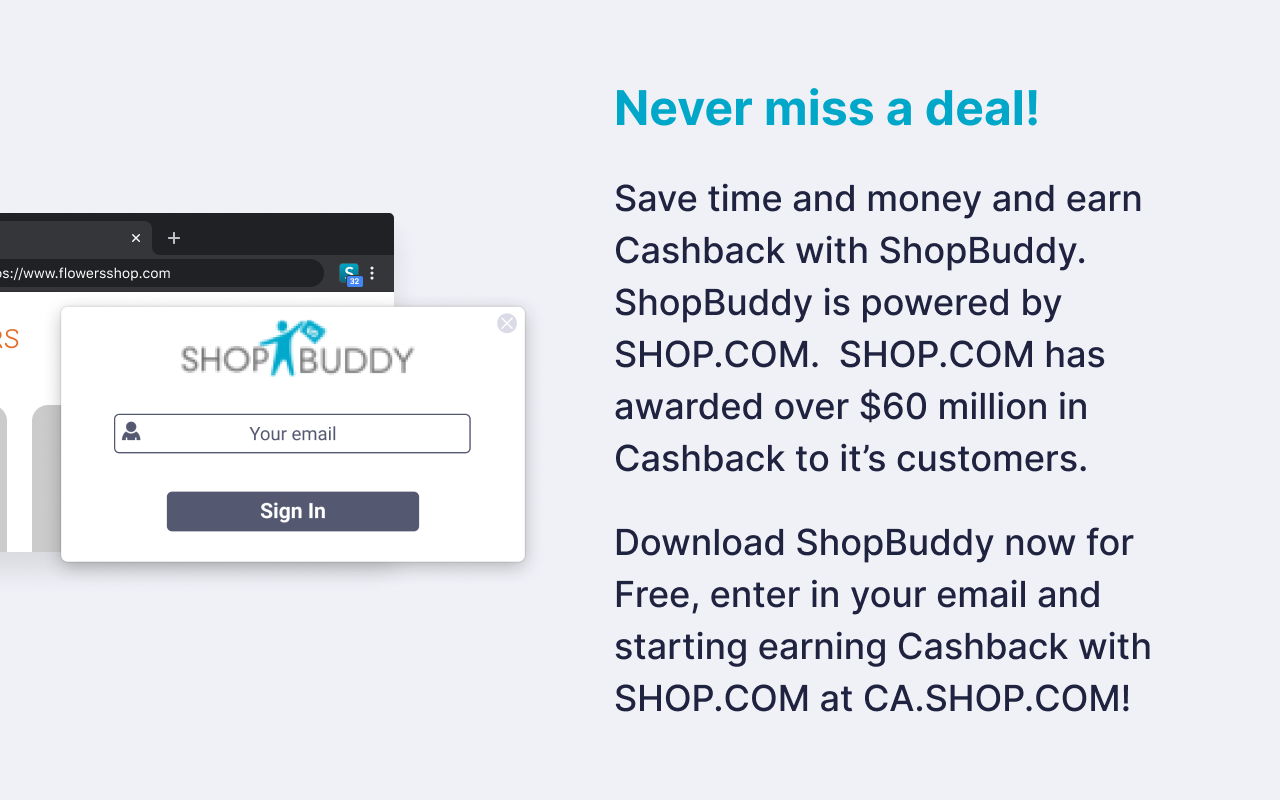 ShopBuddy for Canada: Cash Back & Coupons chrome谷歌浏览器插件_扩展第2张截图
