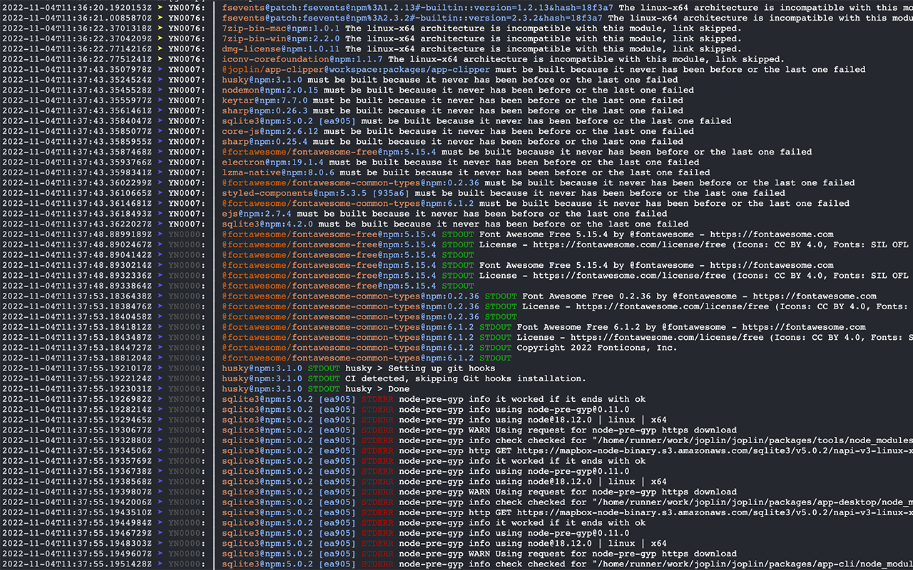 GitHub Action Raw Log Viewer chrome谷歌浏览器插件_扩展第1张截图