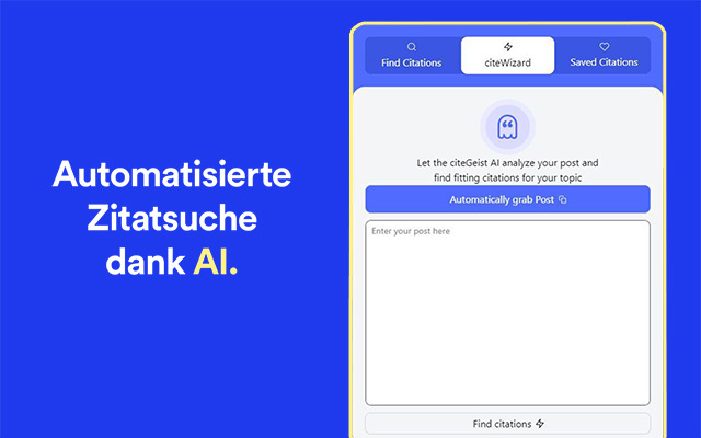 CiteGeist chrome谷歌浏览器插件_扩展第1张截图