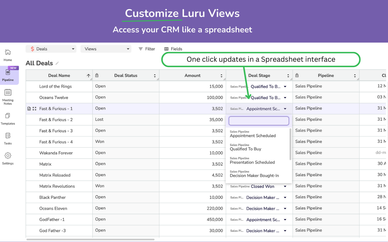 Luru: Revenue Workspace for Sales teams chrome谷歌浏览器插件_扩展第4张截图