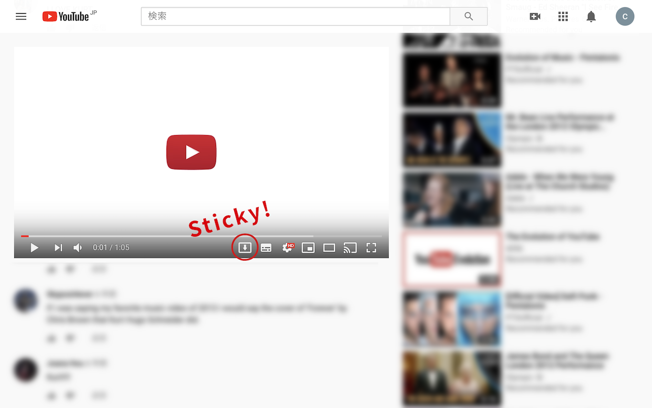 YouTube sticky player chrome谷歌浏览器插件_扩展第1张截图