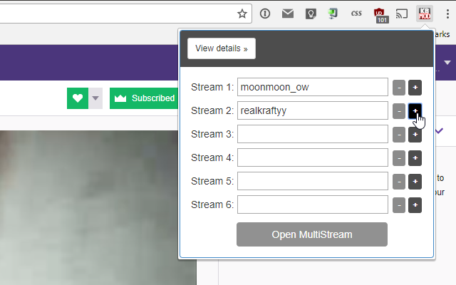 MultiStream Extension chrome谷歌浏览器插件_扩展第1张截图
