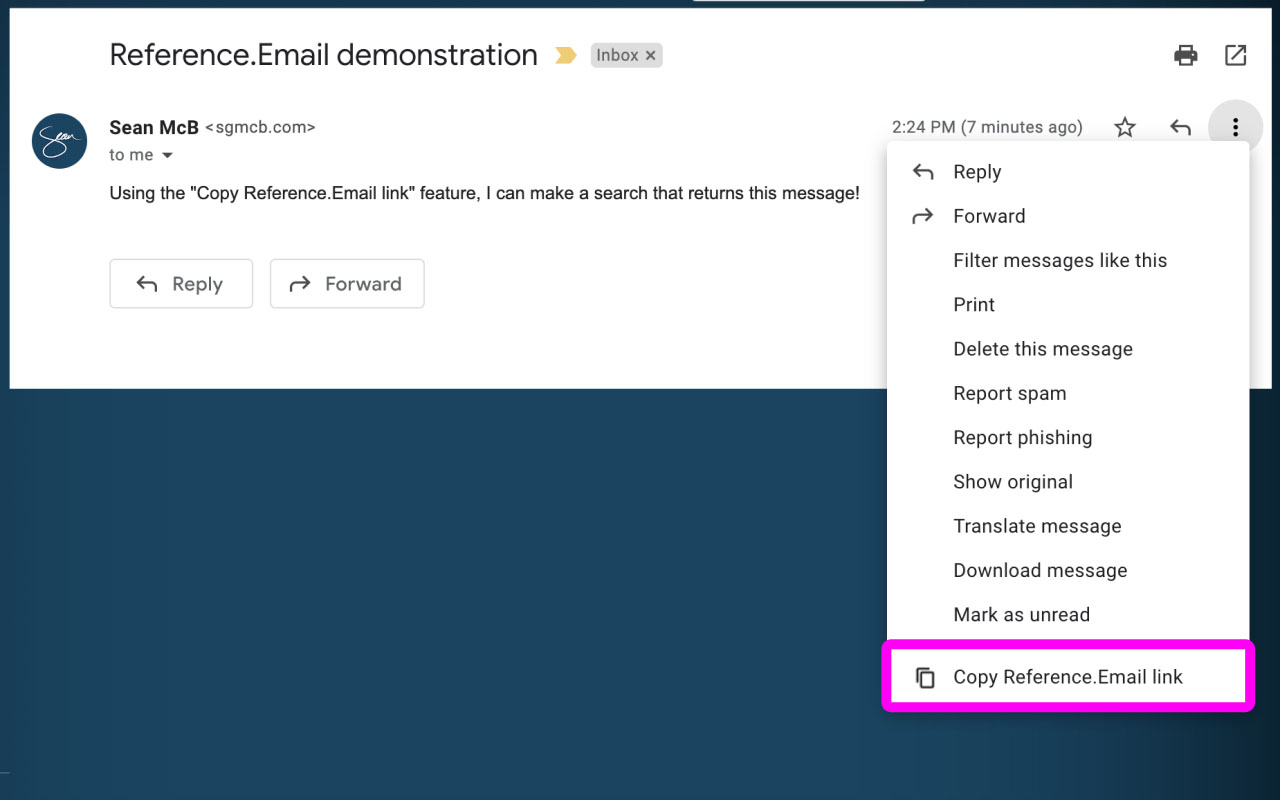 Reference.Email chrome谷歌浏览器插件_扩展第1张截图