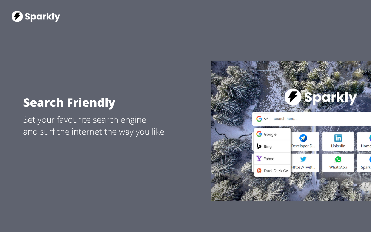 Sparkly: New Tab, Tab Manager, Bookmarks chrome谷歌浏览器插件_扩展第4张截图