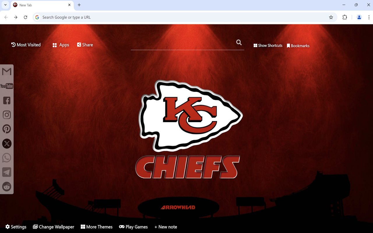 Kansas City Chiefs Wallpaper chrome谷歌浏览器插件_扩展第1张截图
