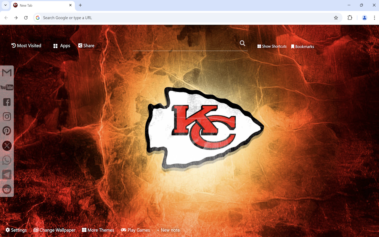 Kansas City Chiefs Wallpaper chrome谷歌浏览器插件_扩展第2张截图