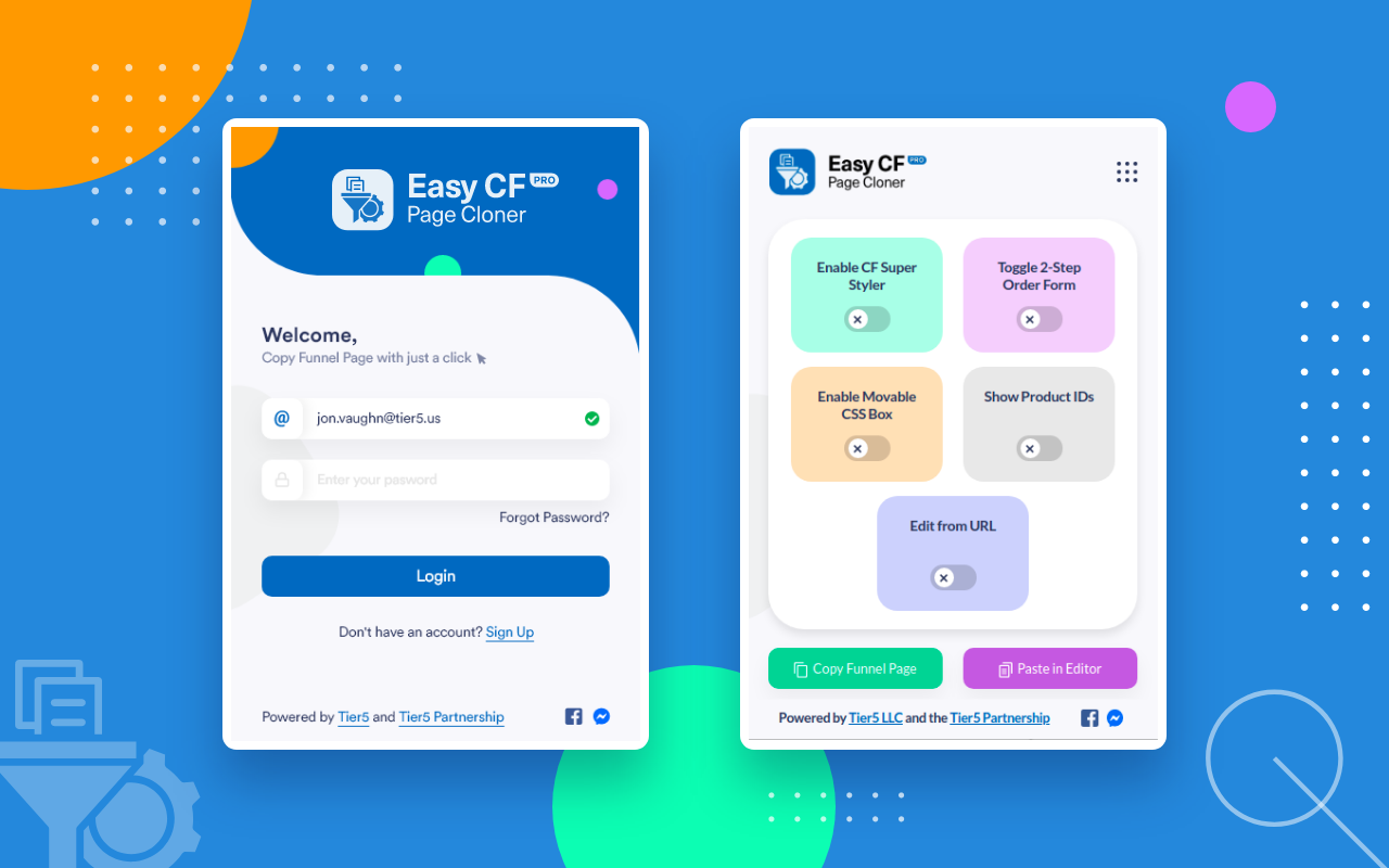Clickfunnels Easy Page Cloner chrome谷歌浏览器插件_扩展第1张截图