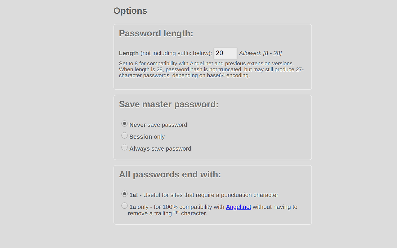 Password Generator chrome谷歌浏览器插件_扩展第2张截图