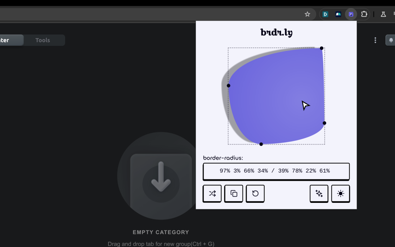 Brdr.ly - Create Fancy CSS Shapes chrome谷歌浏览器插件_扩展第1张截图