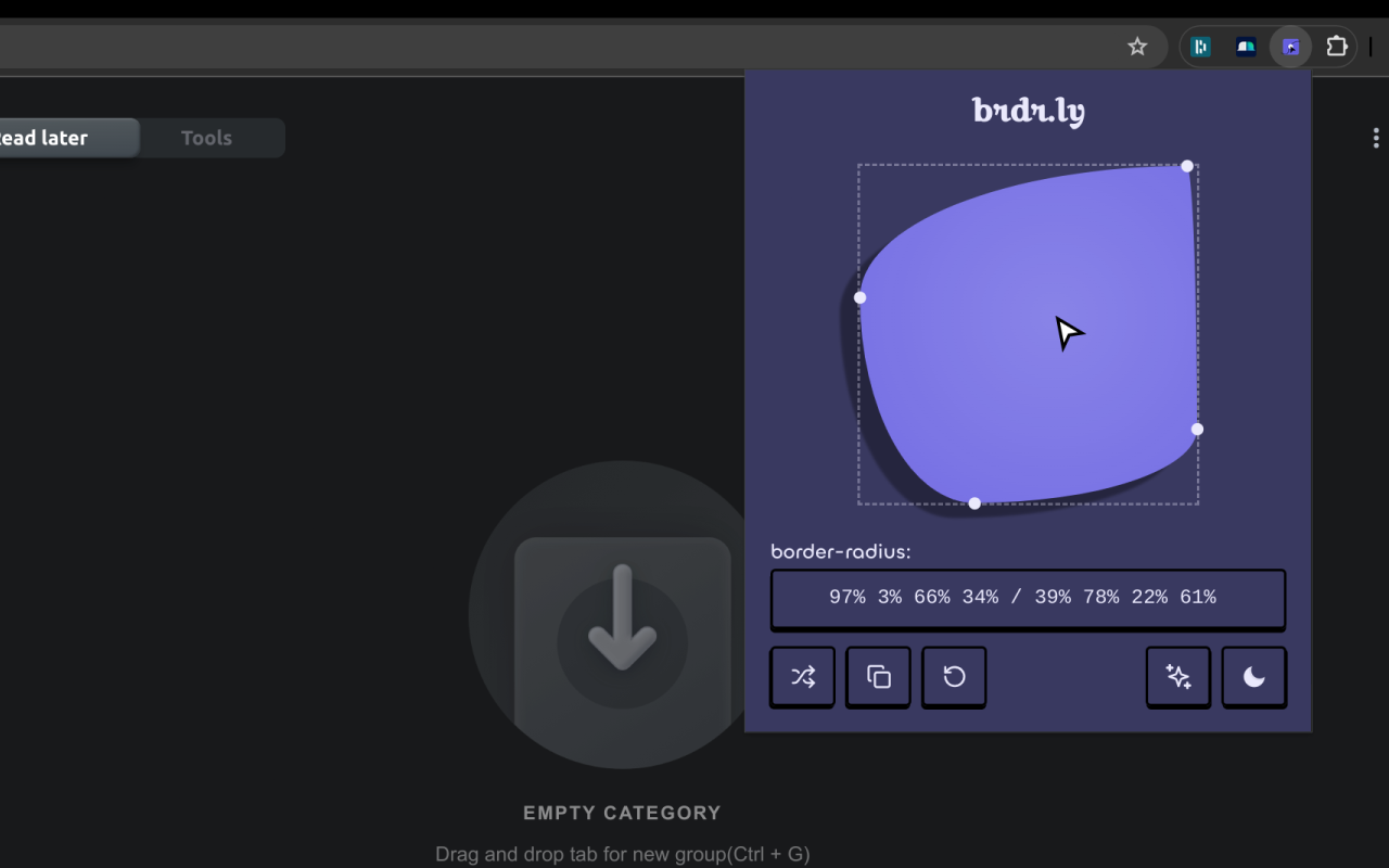 Brdr.ly - Create Fancy CSS Shapes chrome谷歌浏览器插件_扩展第2张截图