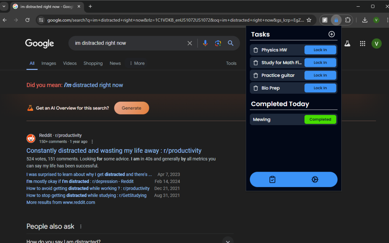 Lock In chrome谷歌浏览器插件_扩展第3张截图