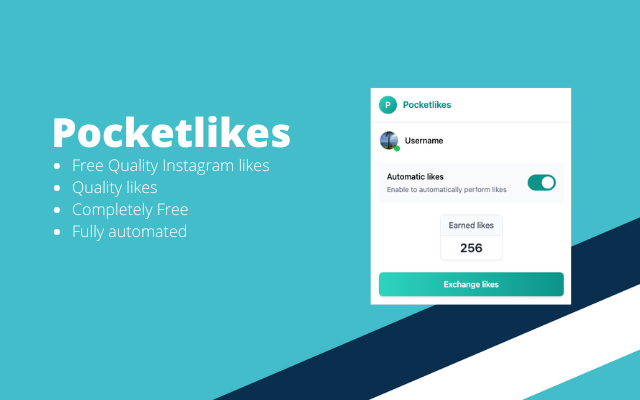 Pocketlikes | Free Instagram Likes chrome谷歌浏览器插件_扩展第3张截图