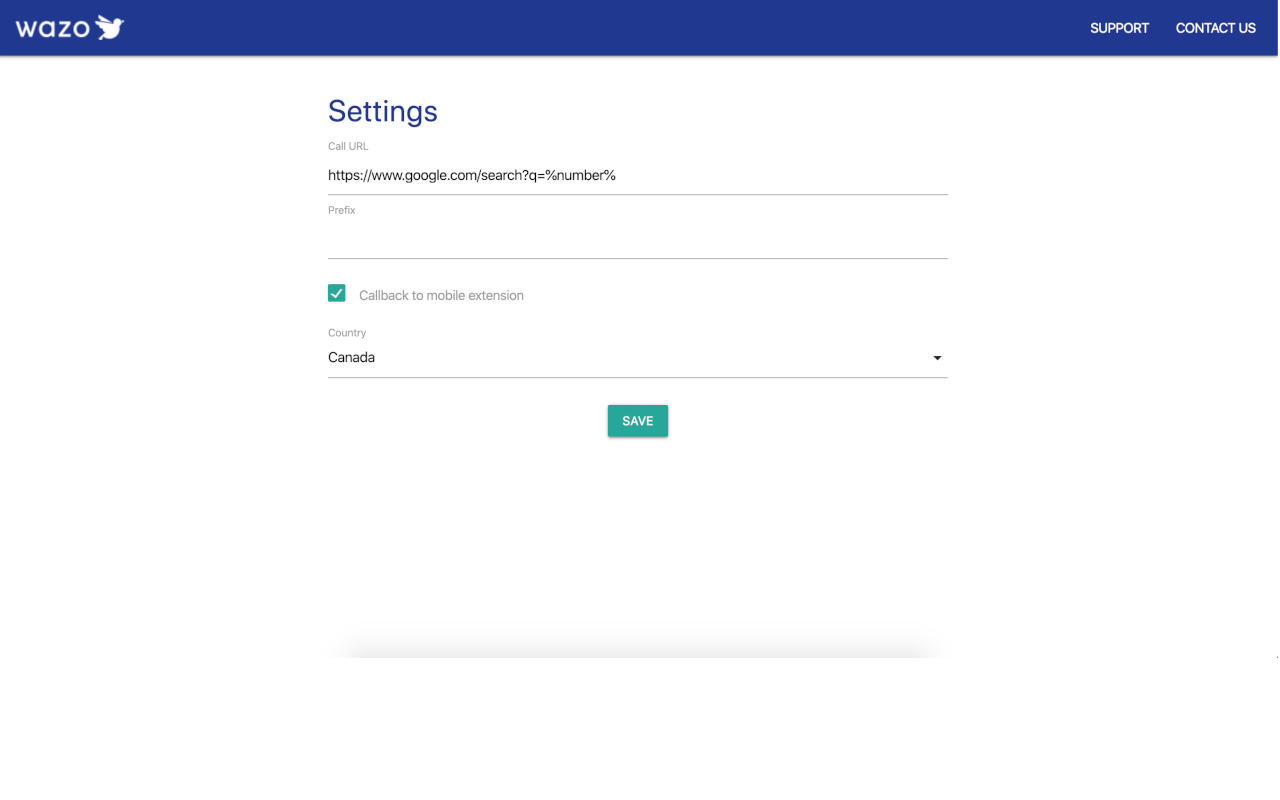 Wazo extension chrome谷歌浏览器插件_扩展第2张截图