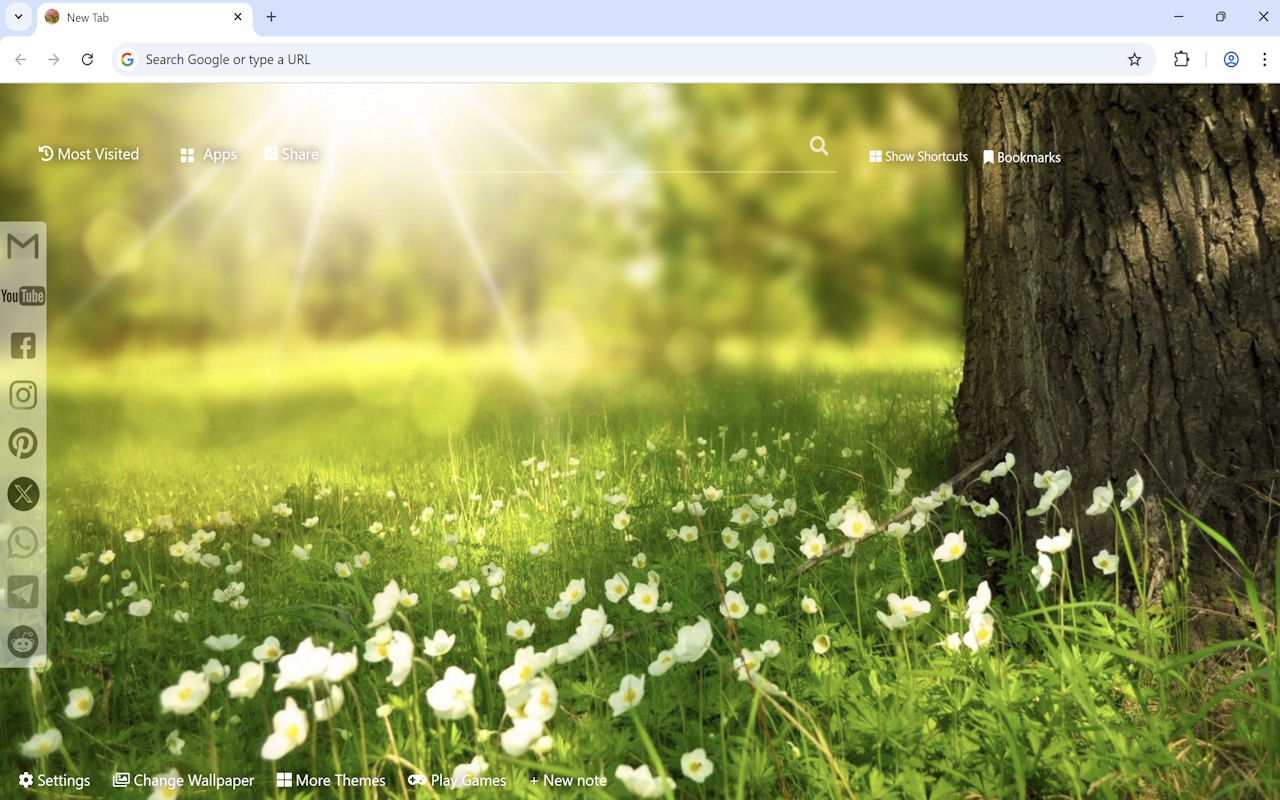 Spring Wallpaper chrome谷歌浏览器插件_扩展第1张截图