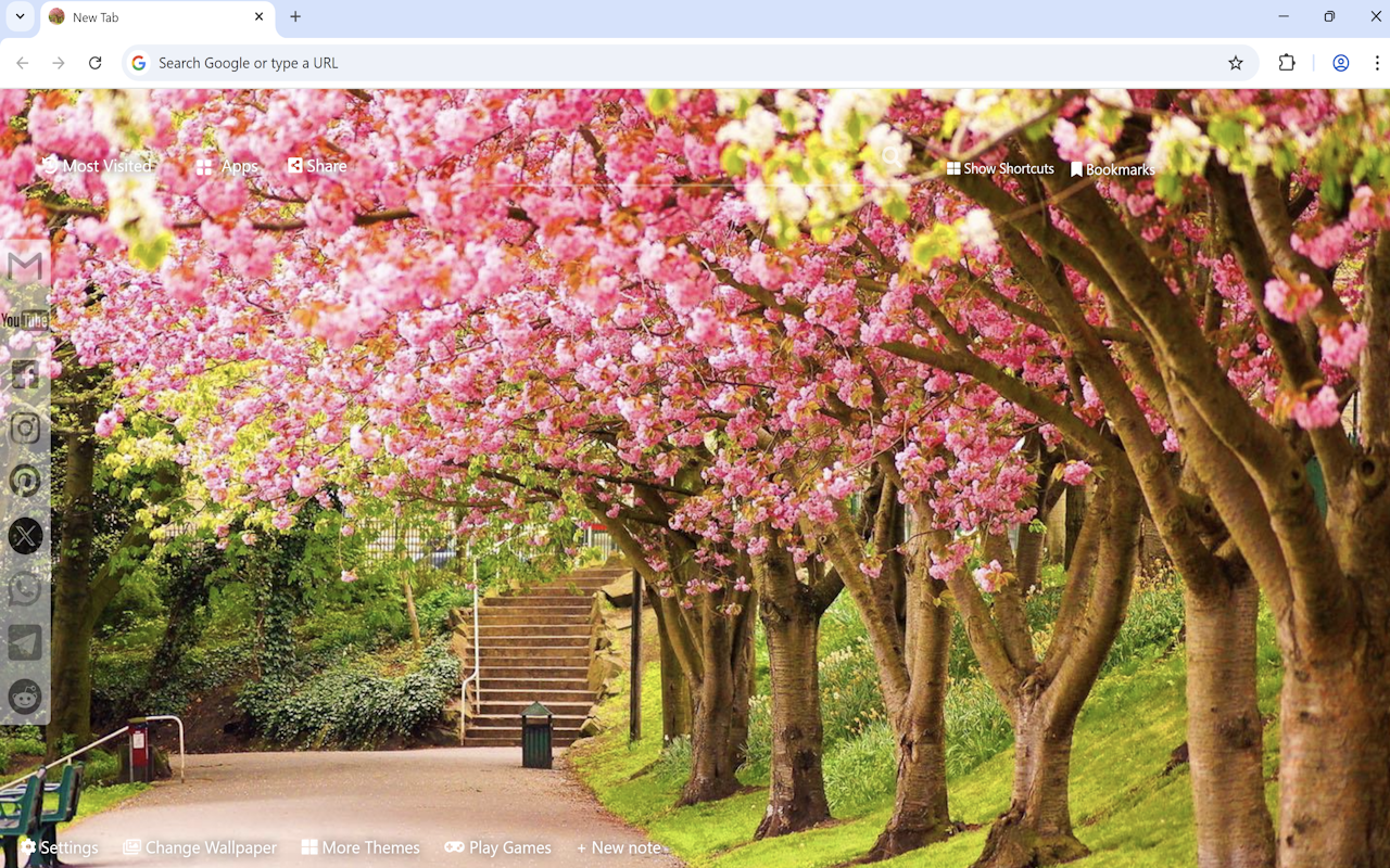 Spring Wallpaper chrome谷歌浏览器插件_扩展第3张截图