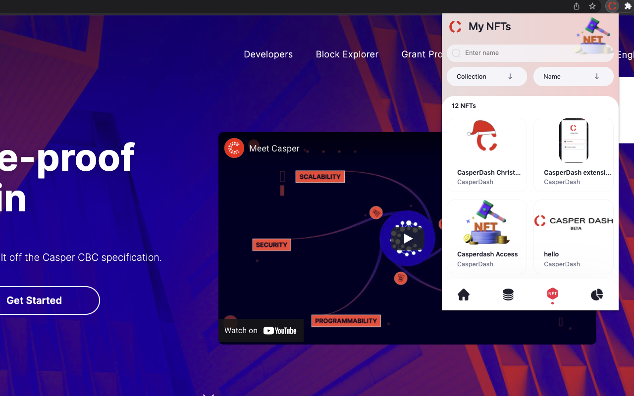 CasperDash chrome谷歌浏览器插件_扩展第2张截图