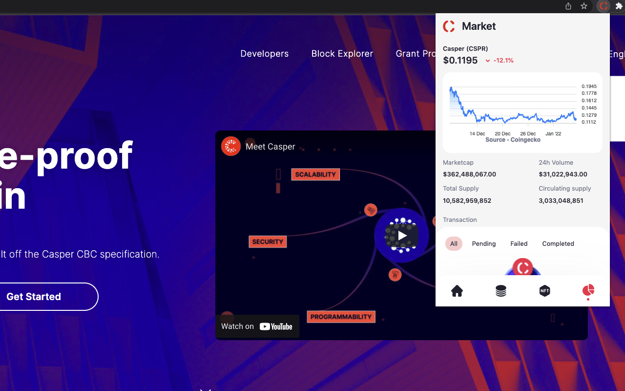 CasperDash chrome谷歌浏览器插件_扩展第3张截图