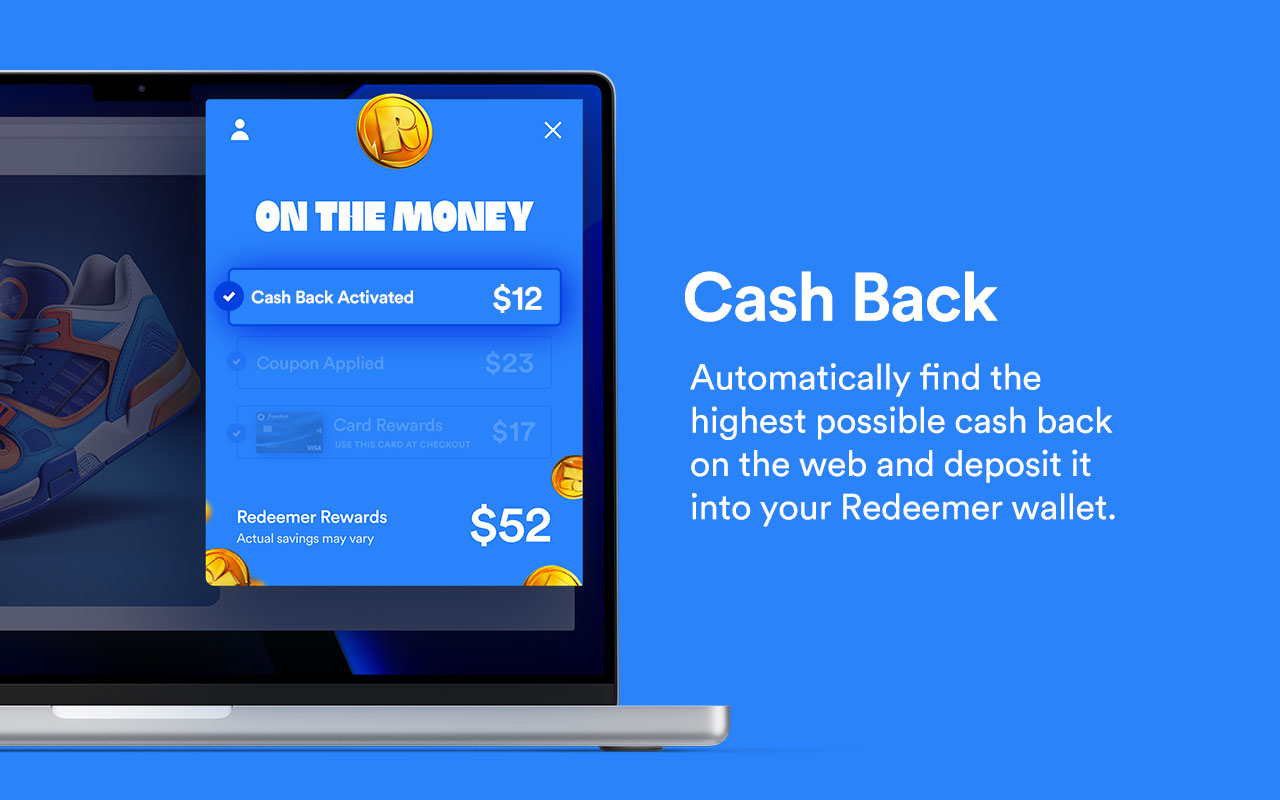 Redeemer: Cash Back & Rewards chrome谷歌浏览器插件_扩展第1张截图