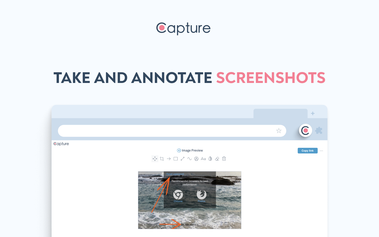 Capture: Screen recording & sharing chrome谷歌浏览器插件_扩展第1张截图