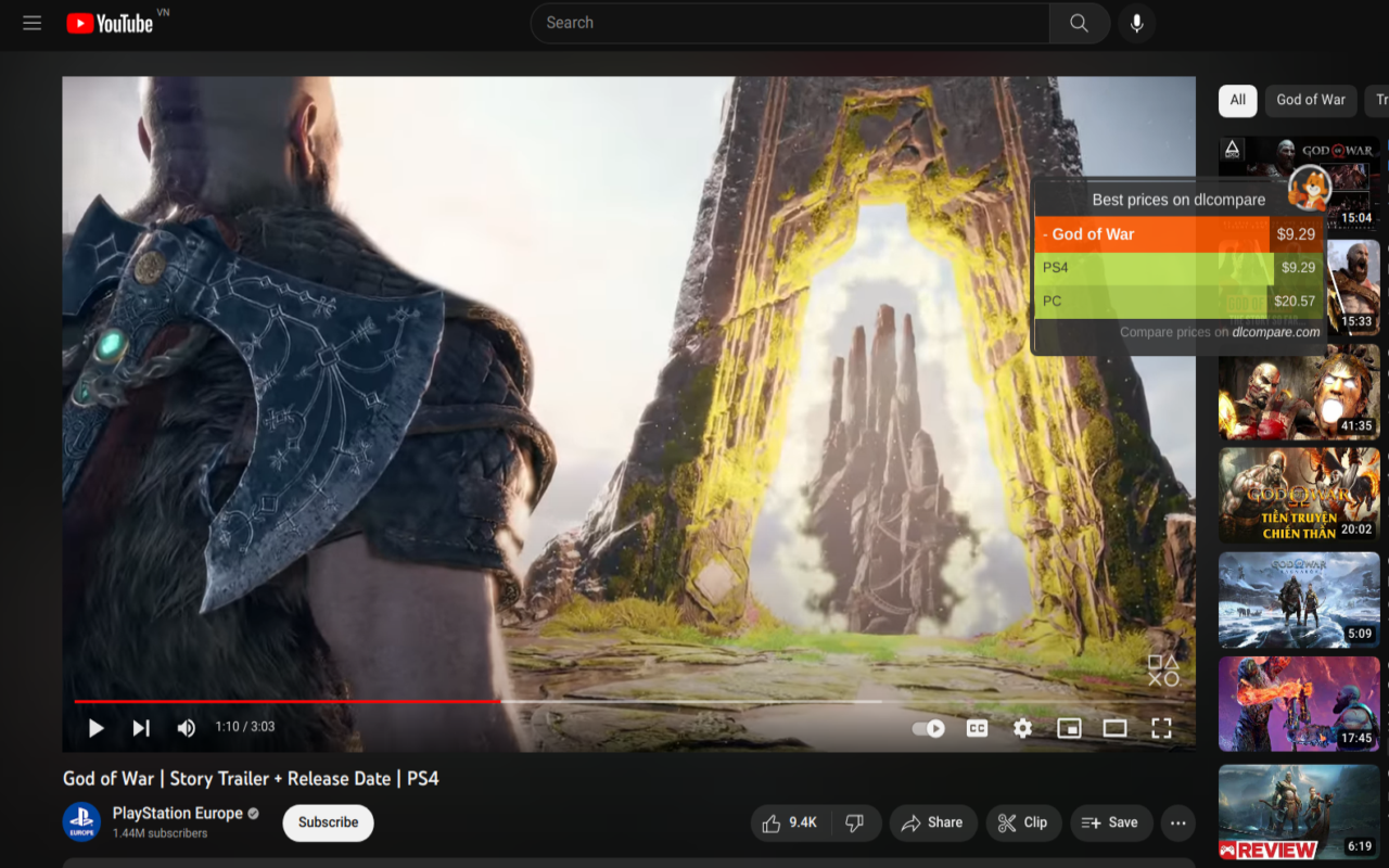 dLcompare - The gamer's price comparison tool chrome谷歌浏览器插件_扩展第3张截图