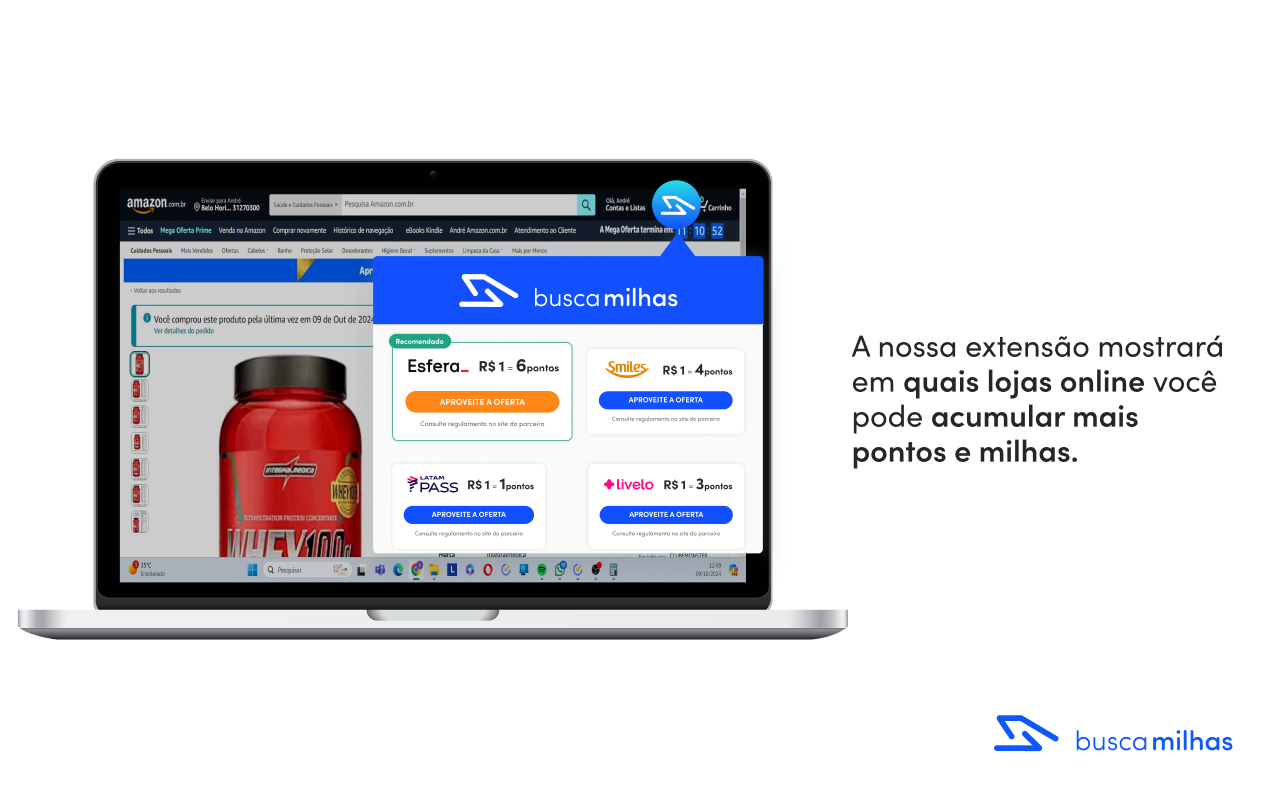 Busca Milhas - Promoções chrome谷歌浏览器插件_扩展第2张截图