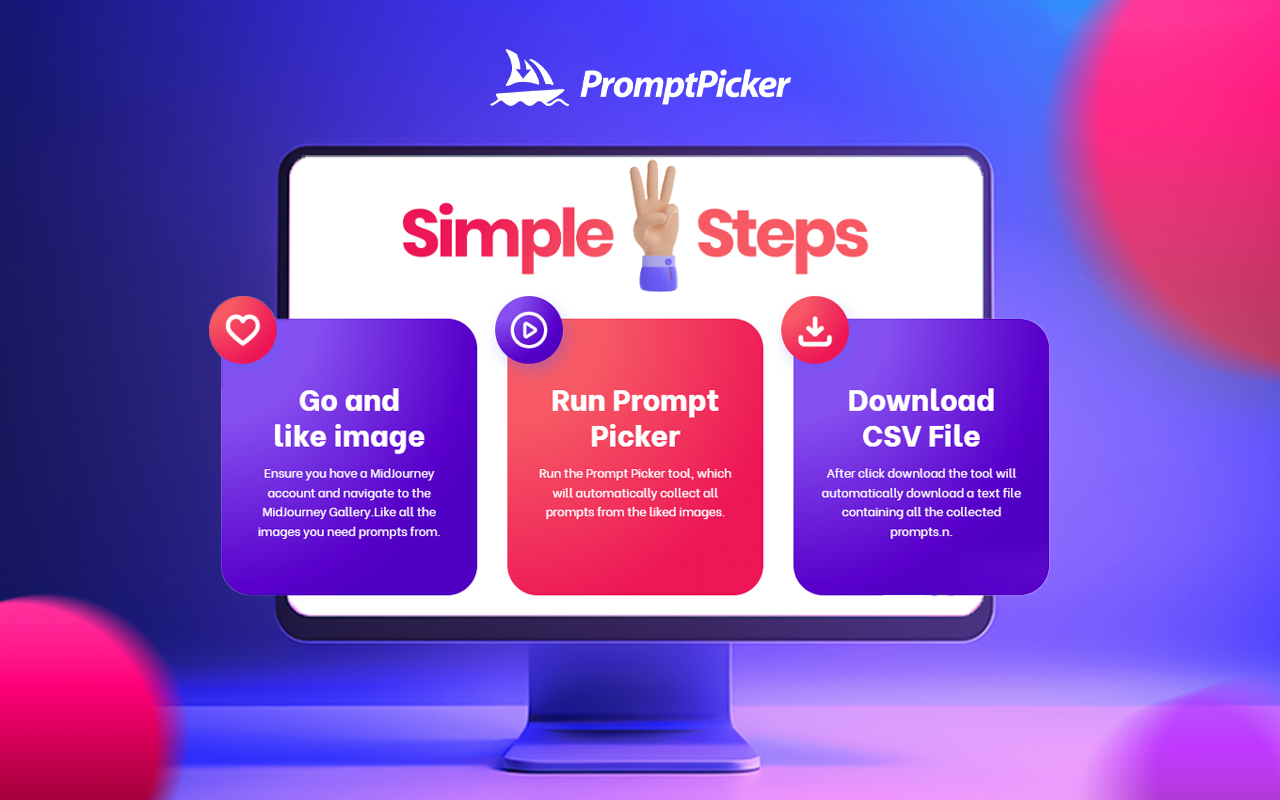 Promptpicker: Midjourney prompt extractor chrome谷歌浏览器插件_扩展第4张截图