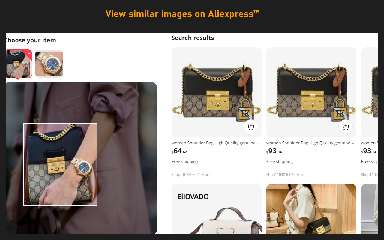 Aliexpress Search by Image chrome谷歌浏览器插件_扩展第1张截图