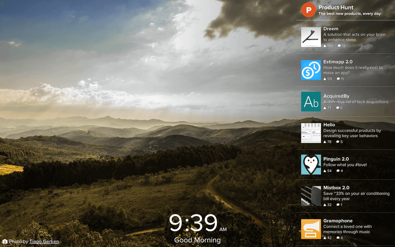 HuntSplash: Beautiful Photos & Top Products chrome谷歌浏览器插件_扩展第4张截图