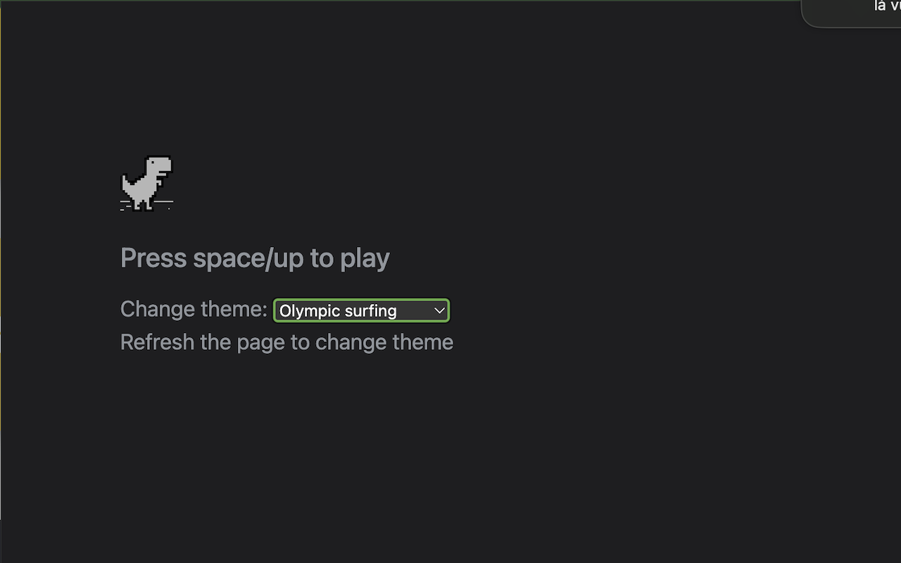 Chrome Dinosaur Game Offline chrome谷歌浏览器插件_扩展第2张截图