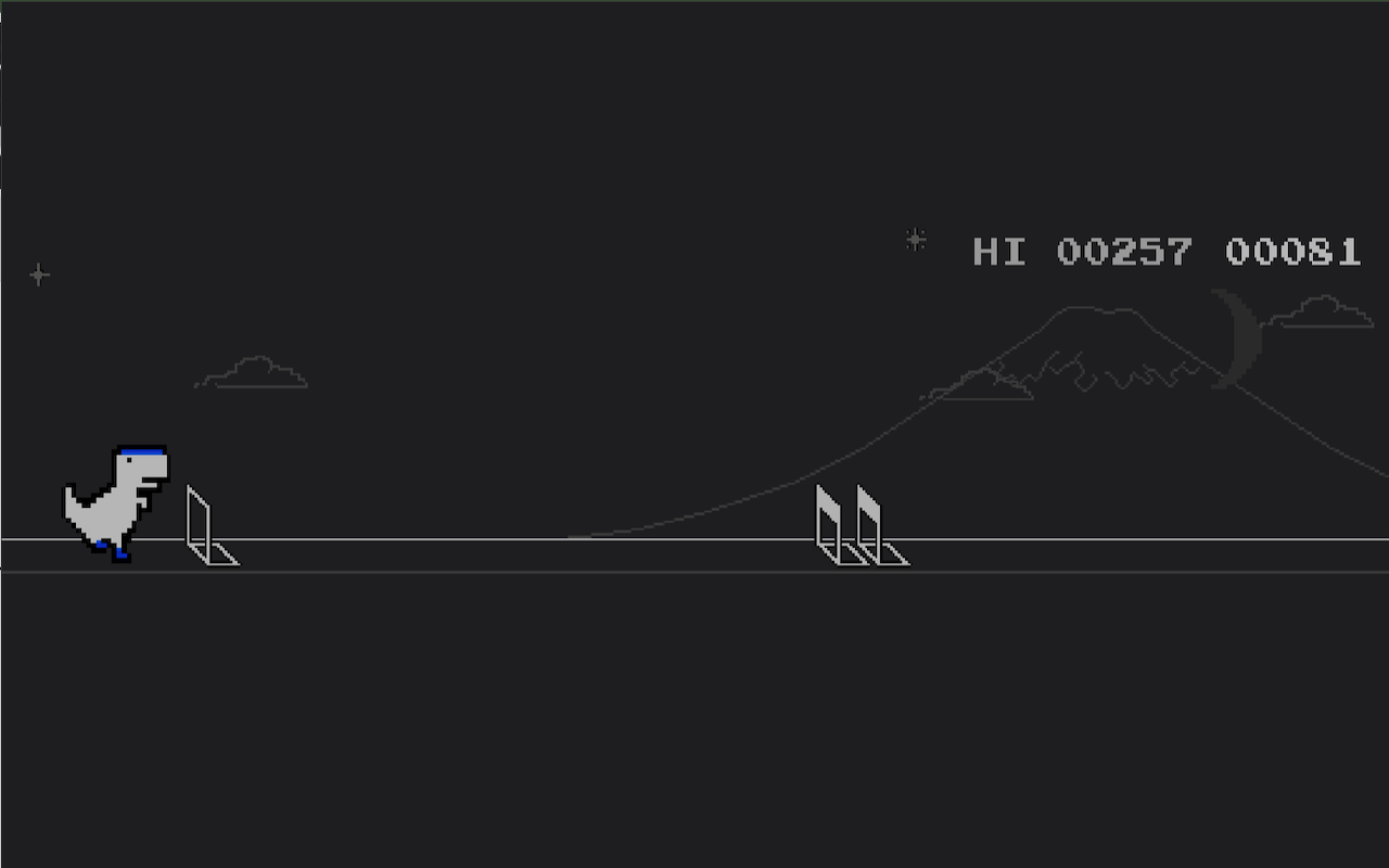 Chrome Dinosaur Game Offline chrome谷歌浏览器插件_扩展第4张截图