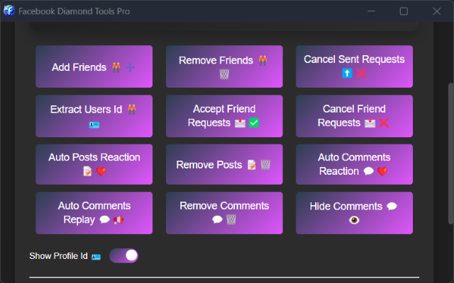 Facebook Diamond Tools Pro chrome谷歌浏览器插件_扩展第5张截图