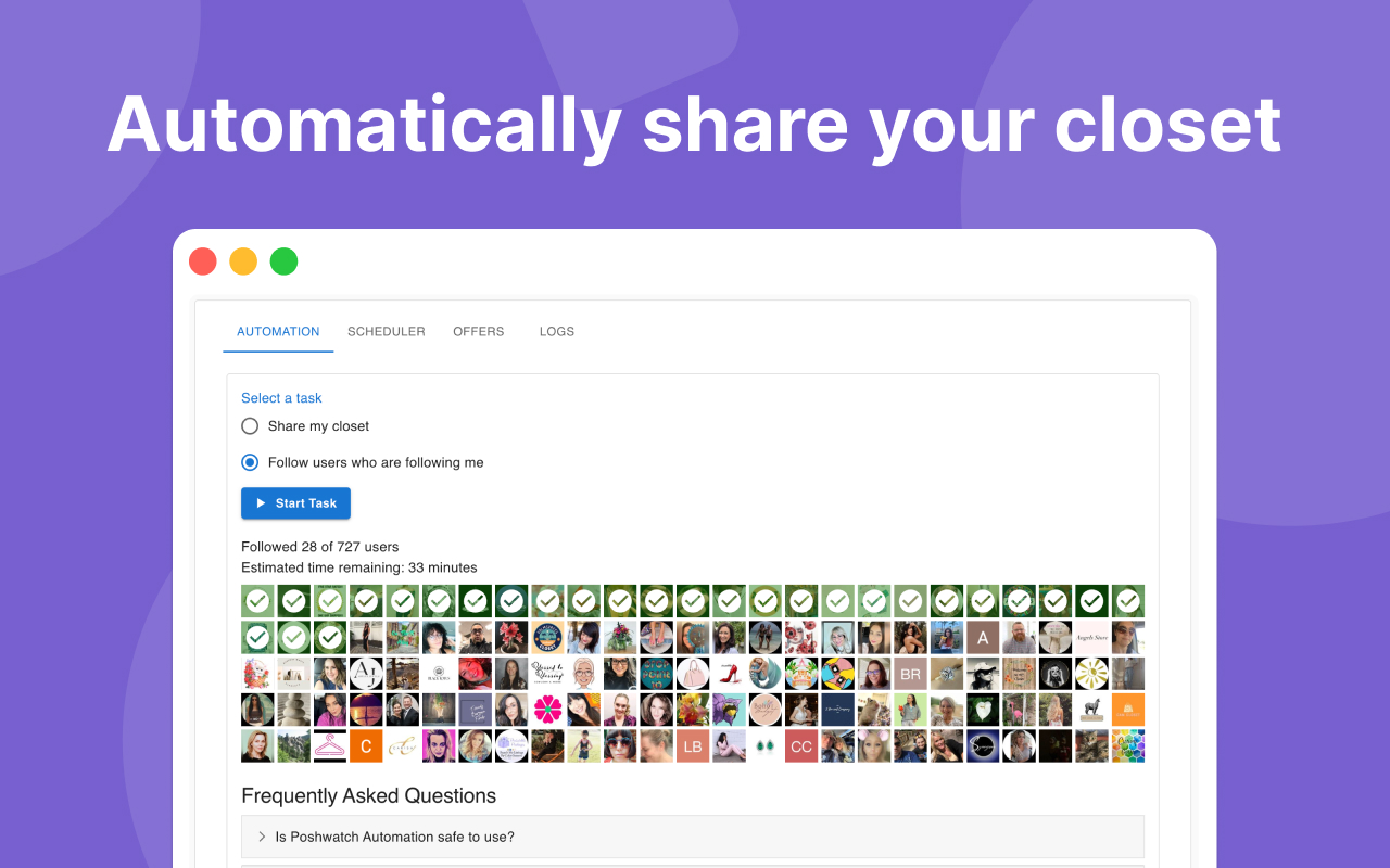 Poshmark Bot | Poshwatch chrome谷歌浏览器插件_扩展第2张截图