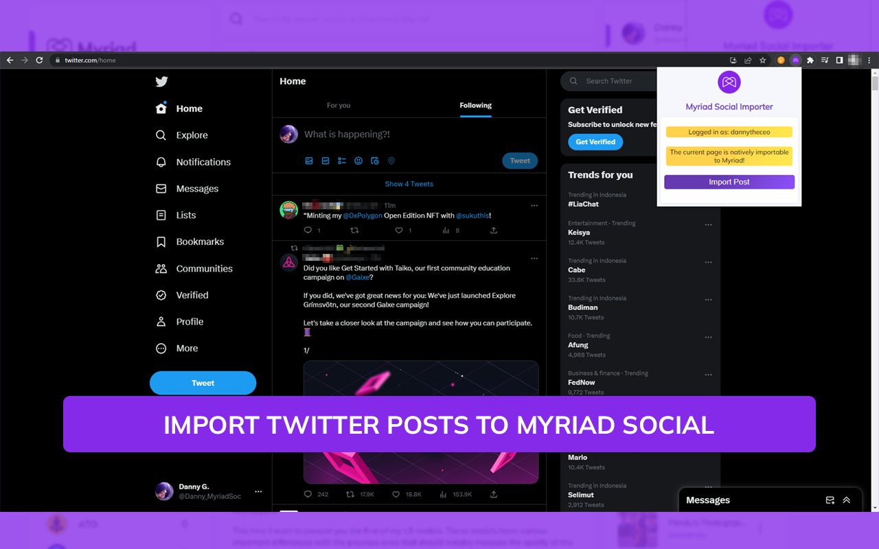 Myriad Extension chrome谷歌浏览器插件_扩展第4张截图