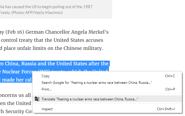 Translator Helper chrome谷歌浏览器插件_扩展第1张截图