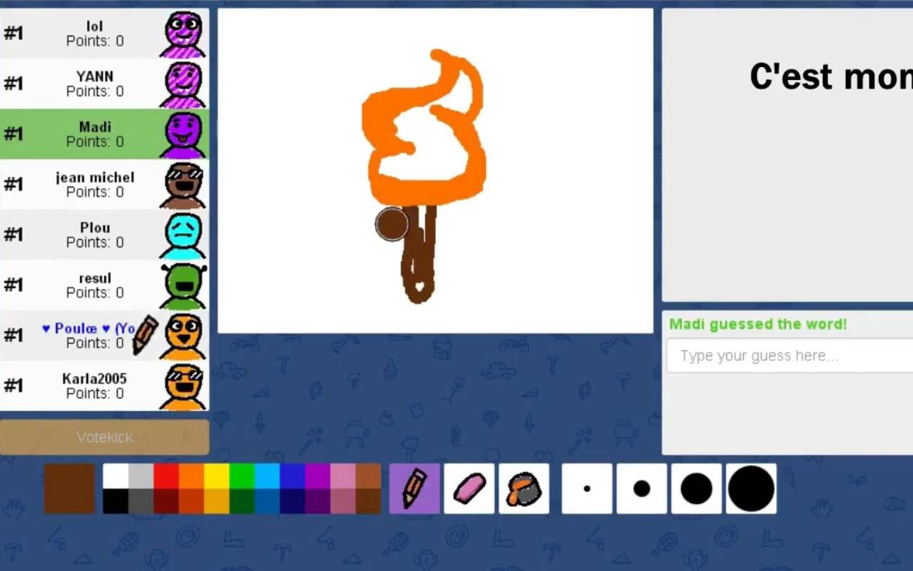 Skribbl io unblocked new tab chrome谷歌浏览器插件_扩展第3张截图