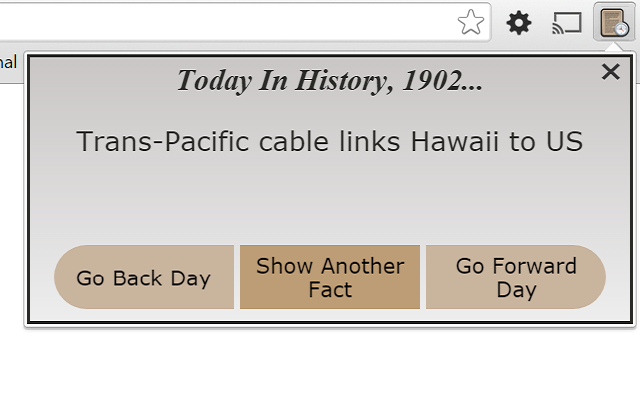 This Day in History chrome谷歌浏览器插件_扩展第2张截图