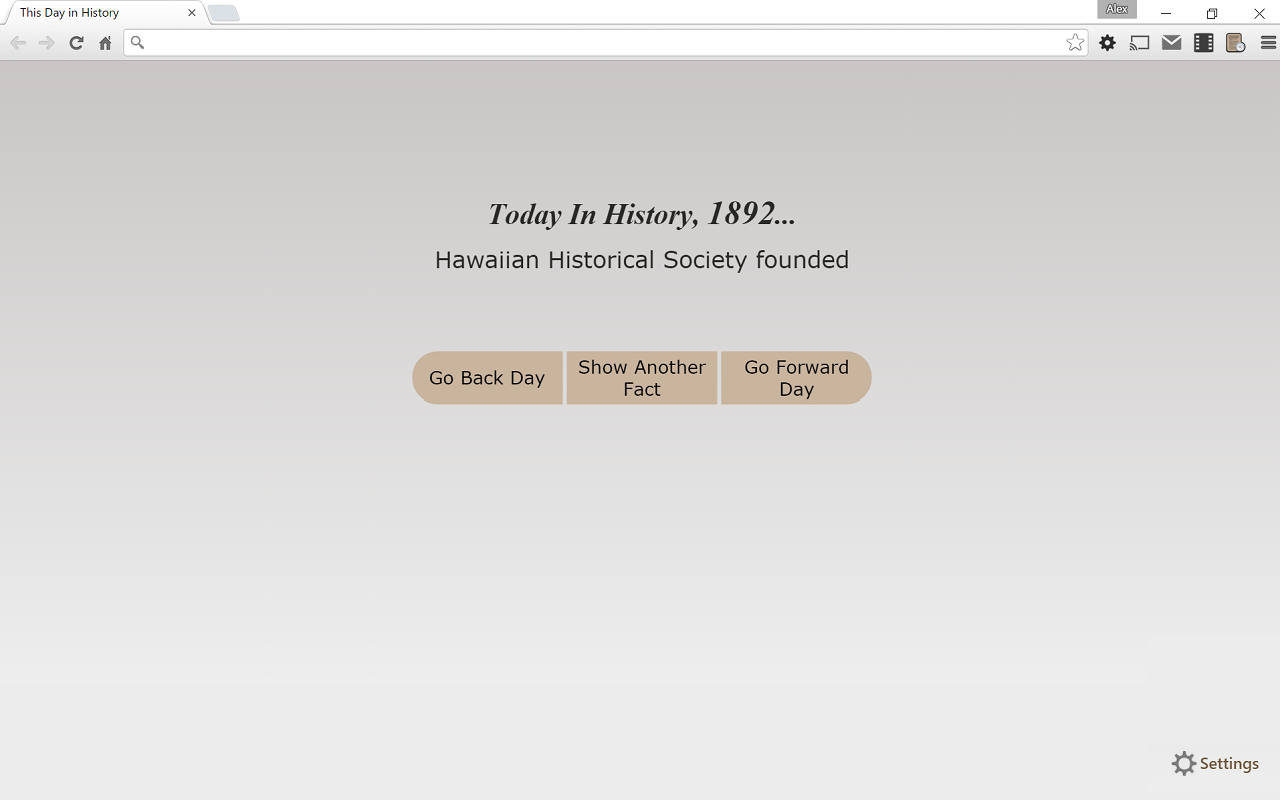 This Day in History chrome谷歌浏览器插件_扩展第4张截图