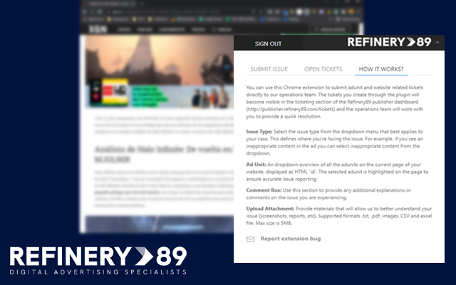 Refinery89 Publisher Support Plugin chrome谷歌浏览器插件_扩展第4张截图