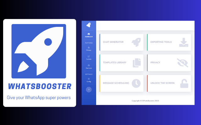 WhatsBooster chrome谷歌浏览器插件_扩展第1张截图
