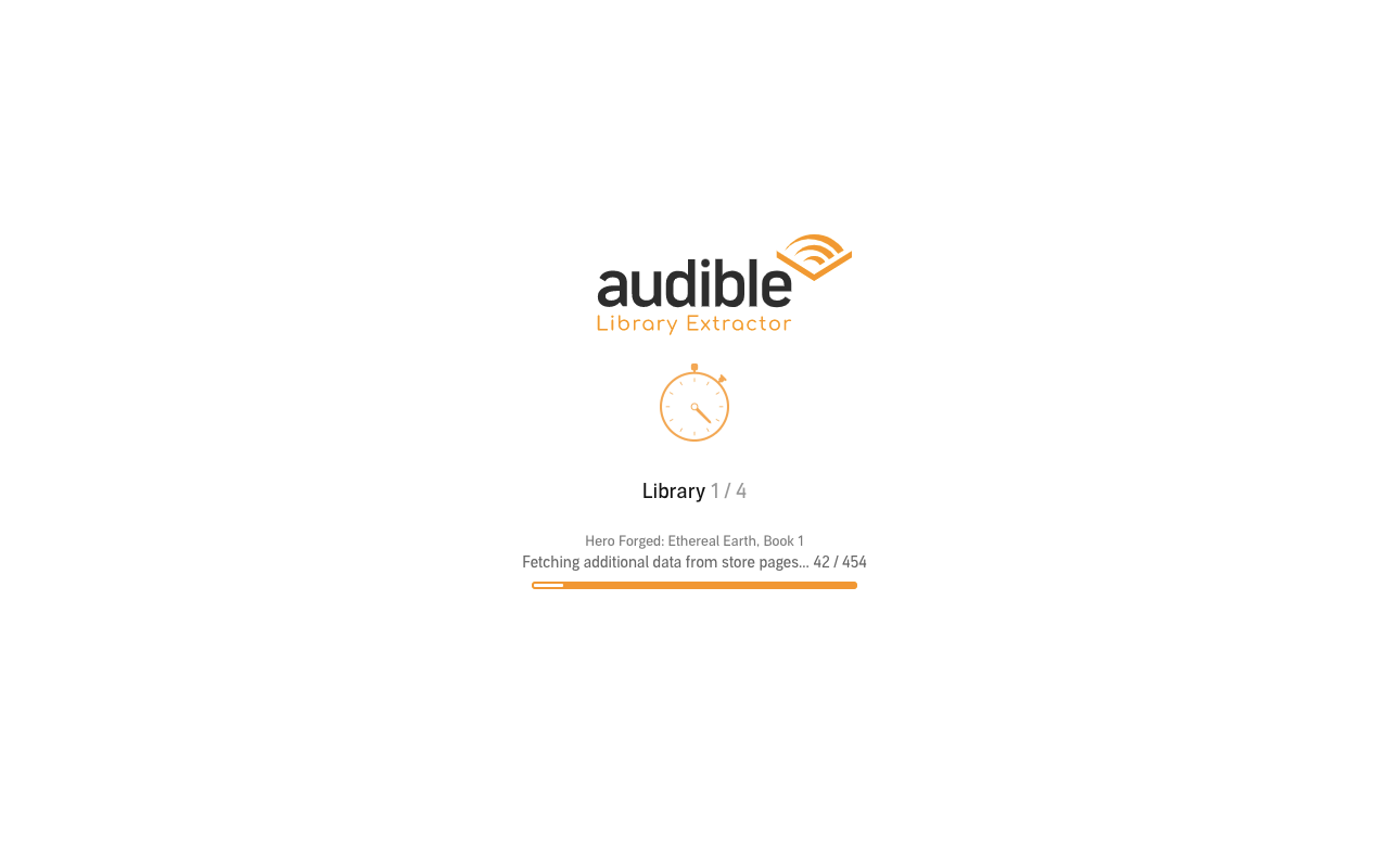 Audible Library Extractor chrome谷歌浏览器插件_扩展第2张截图