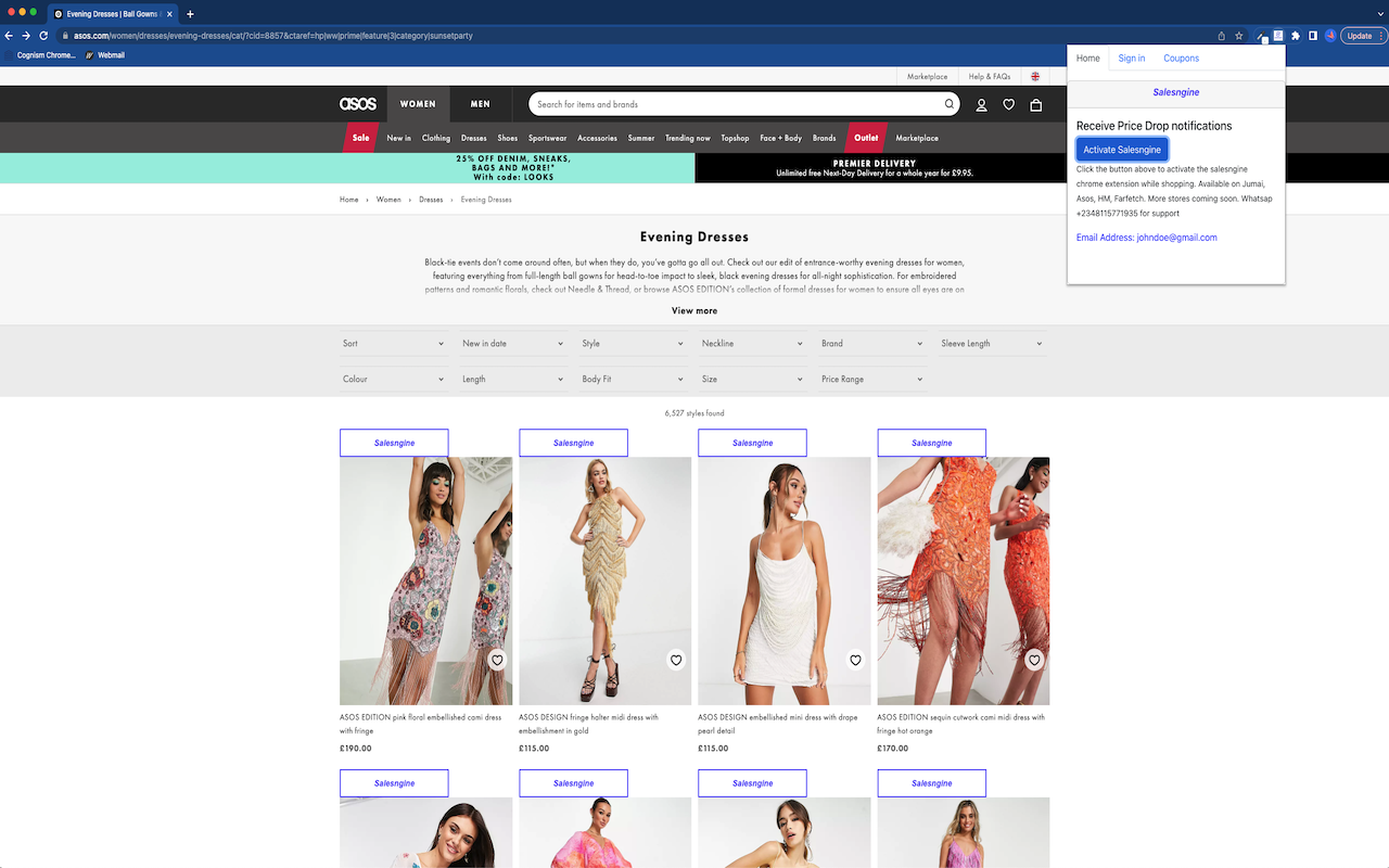 Salesngine chrome chrome谷歌浏览器插件_扩展第3张截图