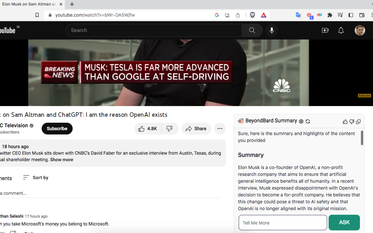 Beyond - Gemini™ AI 聊天适用于任何网站 chrome谷歌浏览器插件_扩展第5张截图